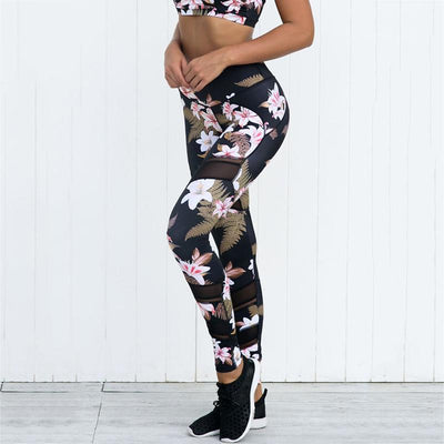 FLORAL PERFORMANCE LEGGINGS