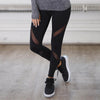 MESH BLACK LEGGINGS