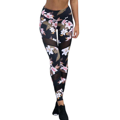 FLORAL PERFORMANCE LEGGINGS